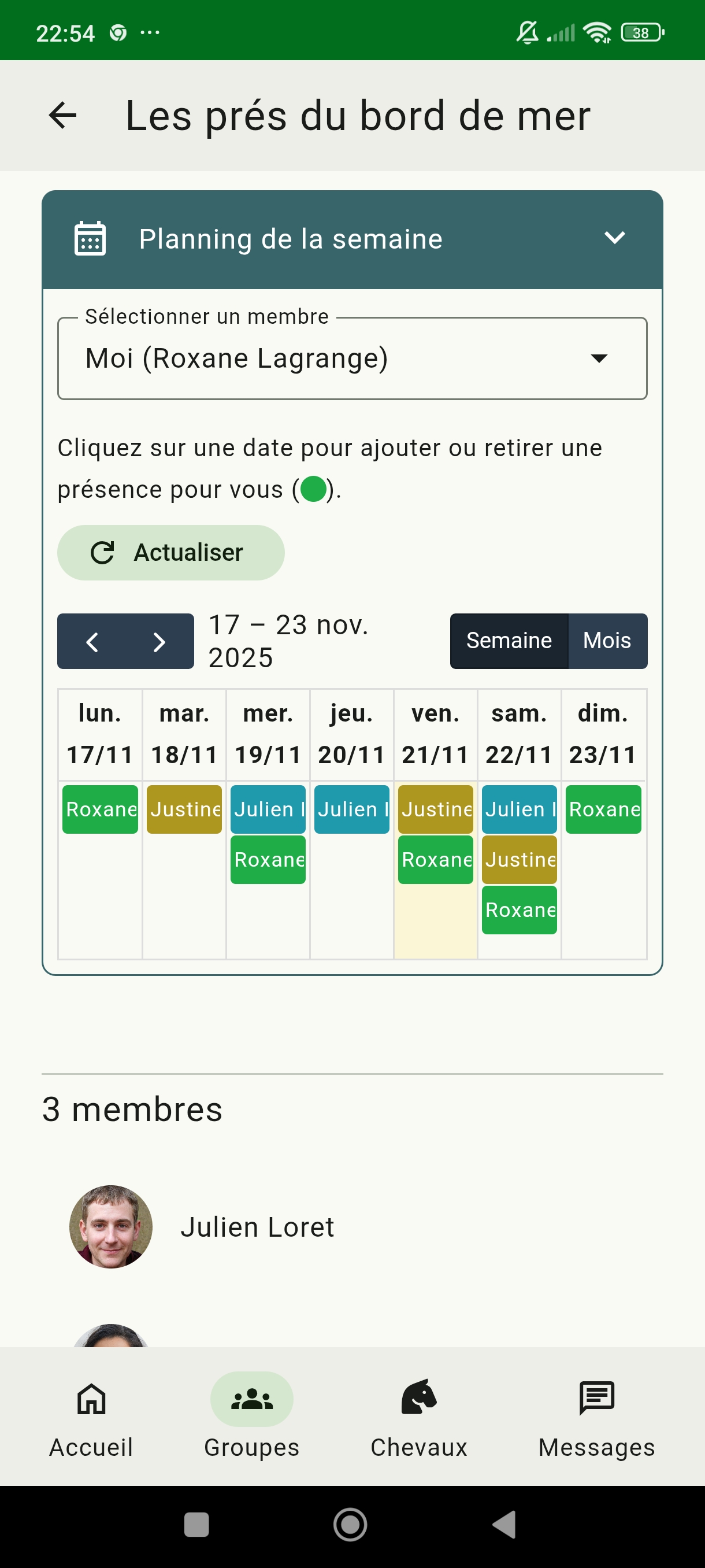 illustration : planning partagé
